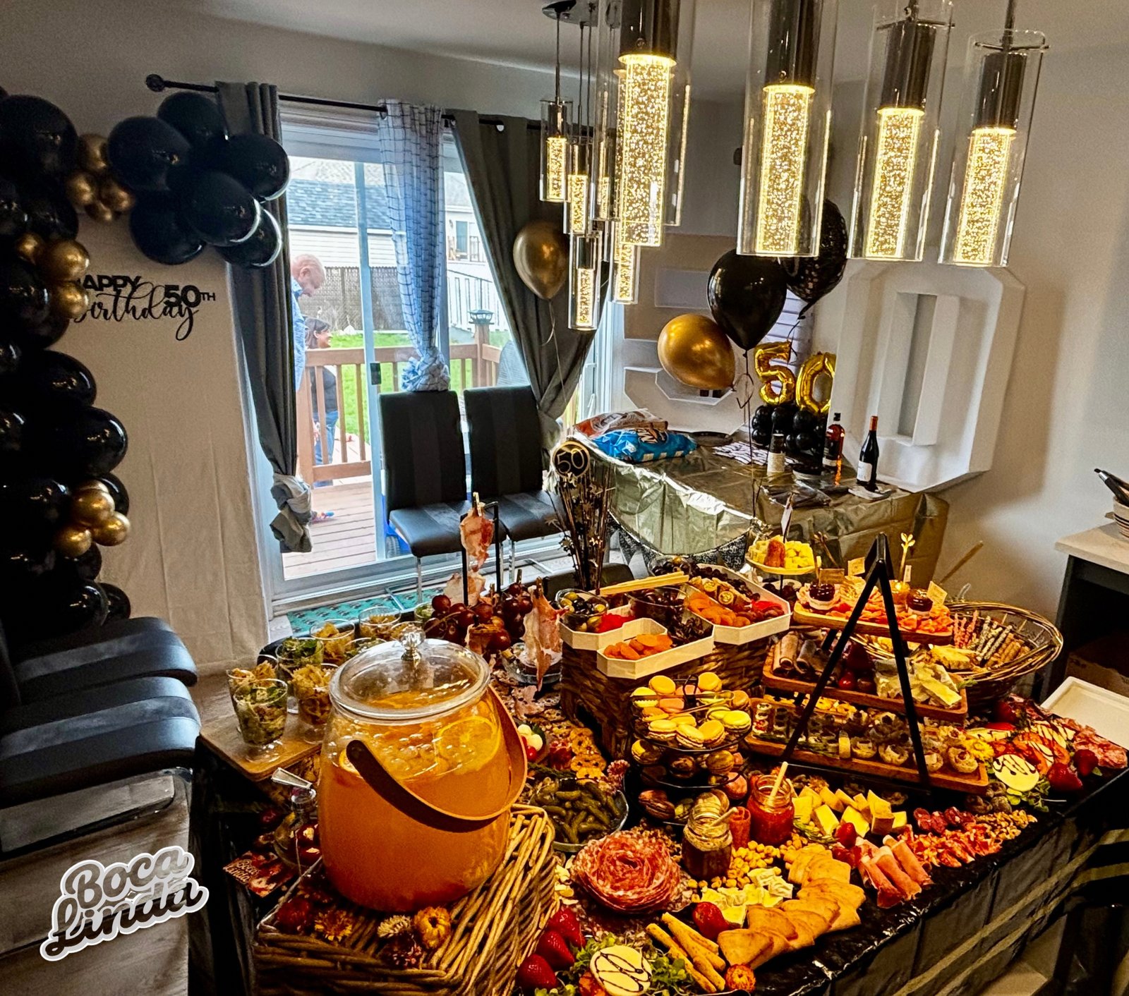 Commande custom table grazing Boca Linda grands groupes